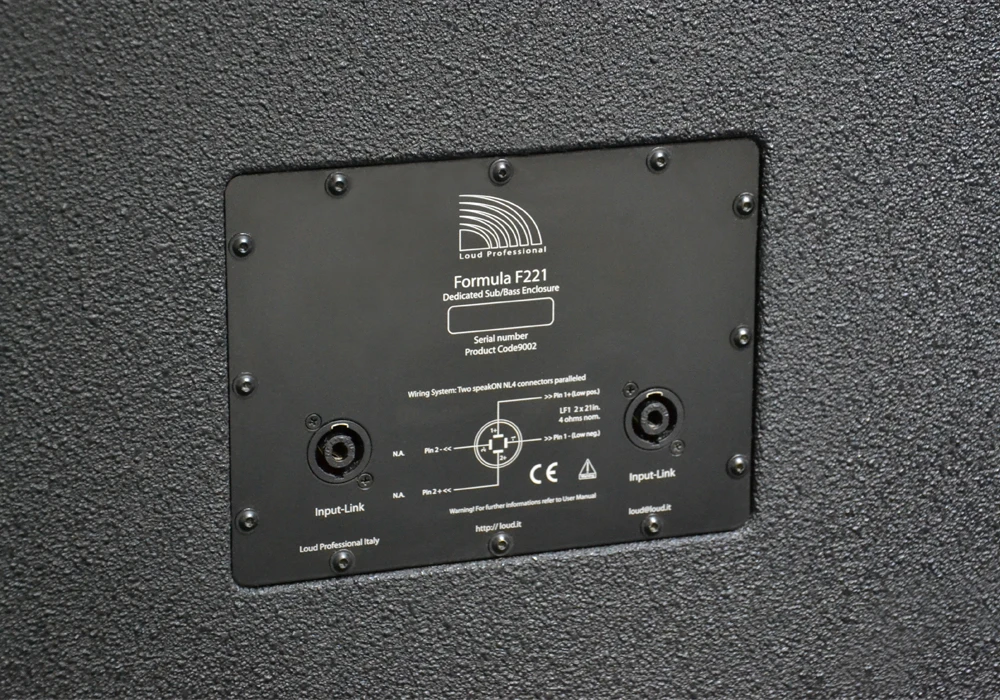 Subwoofer Formula F221: Công Nghệ Push Loop™ Độc Quyền – Định Nghĩa Lại Sức Mạnh Dải Trầm